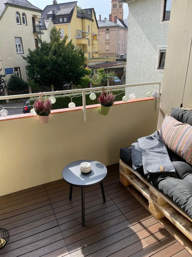 Lilis Apartment Mit Balkon เอาก์สเบิร์ก ภายนอก รูปภาพ
